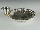 VINTAGE WM ROGERS 895 CLAM SHELL SILVER PLATE SERVING BOWL TRAY 