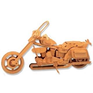  3 D Wooden Puzzle   Motorcycle Model 1  Affordable Gift 