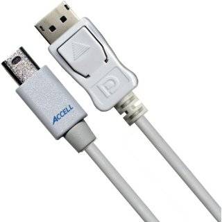 Accell B119B 007J UltraAV Mini DisplayPort to DisplayPort Cable