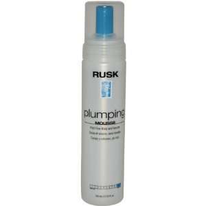  Rusk Plumping Mousse Firm Hold Unisex, 8.5 Ounce Beauty