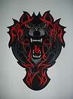 EMBROIDERED BIKER MOTORCYCLE BACK JACKET WOLF PATCH   EXPRESS shipping 