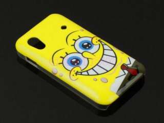 Spongebob Cartoon Hard Case Back Cover FOR Samsung Galaxy Ace S5830 