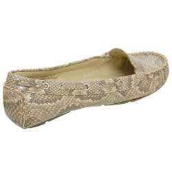 Bamboo by Journee Womens Shable Snake Print Slip on Moccasins 