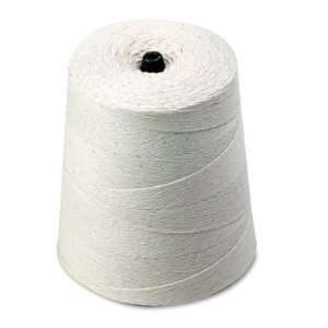  White Cotton 6 Ply (Light) String on Cone   8, 000 Feet 