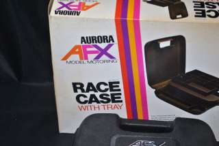 AFX Race Case w/Tray Holds 11 Cars Model Motoring Aurora  