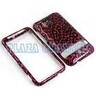 New Pink Leopard Hard Case Cover For HTC Thunderbol​t 4G