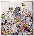248 ANTHROPOLOGIE FLYING CRANES Queen DUVET COVER NEW by Obsidienne 