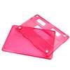 For Apple Macbook Pro 13 Pink+Clear Crystal Hard Clip on Skin Case 