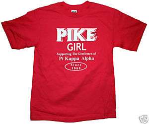 NEW Pi Kappa Alpha   Pike Pink Supporter Shirt   S/M  
