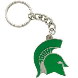  Michigan State Spartans Pewter Primary Logo Keychain 