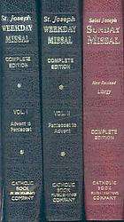 St Joseph Complete Missal Set (Paperback)  