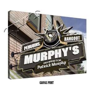  Pittsburgh Penguins Personalized Sports Room / Pub Print 