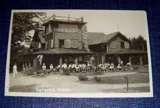 SARGENT GIRLS CAMP PETERBOROUGH NH Photo Postcard 1922  