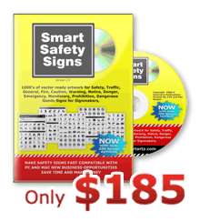 NEW Smart Safety Signs CD   Vinyl Cutter / Plotter  