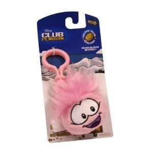 Disney Club Penguin 2 Inch Plush Puffle Clip On Pink [Toy]  Toys 