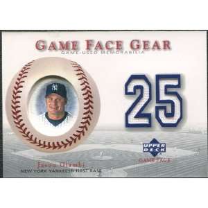   2003 Upper Deck Game Face Gear #JG Jason Giambi Sports Collectibles