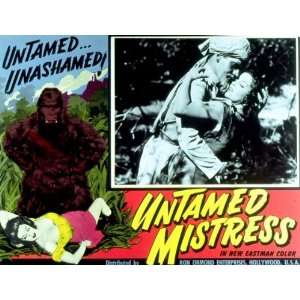  Untamed Mistress Movie Poster (11 x 14 Inches   28cm x 
