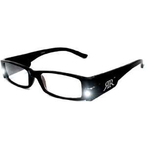  Light Up Reading Glasses   R2010 Black / ILLUMINATED READERS +1.75