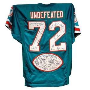  1972 Dolphins Team Signed Auth. Jersey LE 272 Sports 