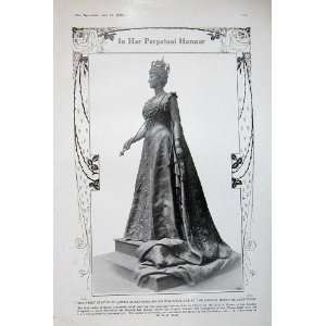  1908 Statue Queen Alexandra London Hospital Royalty