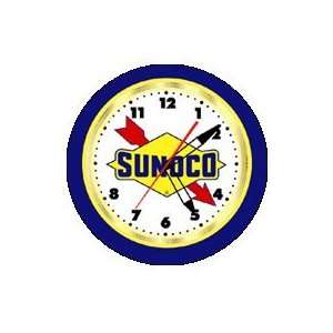 Sunoco Gasoline Neon Clock 20