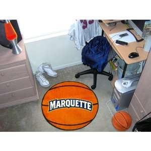  Marquette Golden Eagles NCAA Basketball Round Floor Mat 