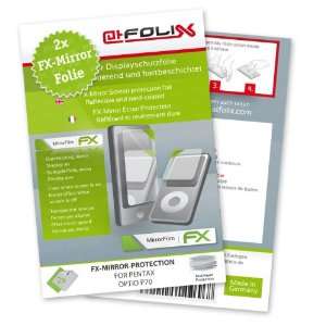 atFoliX FX Mirror Stylish screen protector for Pentax Optio P70 