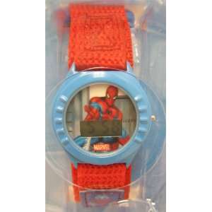  Digital Watch   Marvel Spiderman Kids Watch (Blue,red) Toys & Games