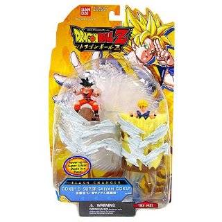   Flash Changer 2.5 Inch Figure 2 Pack Goku and Super Saiyan Goku