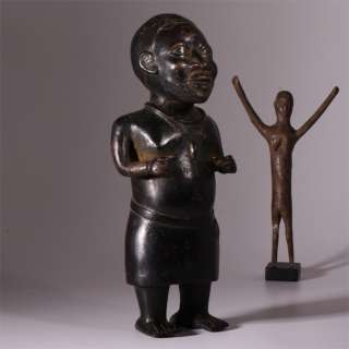 5151 Dwarf of court of the royal palace Benin Bronze  