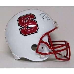   Signed Helmet   NC State Wolfpack FS SI Holo   Autographed NFL Helmets