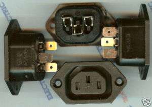 IEC Receptacle Power Socket 10 / 15 Amp 250 volt  