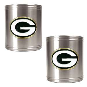  Green Bay Packers NFL Stainless Steel Football Can Holder 
