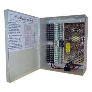 2MCCTV 2M 12V1812 12V DC 18 Port 12 Amp Power Distribution Box
