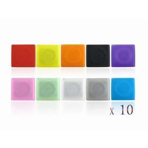  Wholesale 100 Silicone Case Skin for iPod Shuffle 4 Gen 