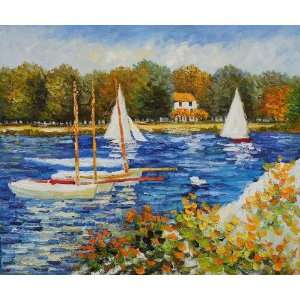  Monet Paintings Bassin dArgenteuil