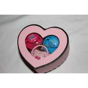  Juicy Couture Baby Pacifier 3 Pk in Gift Box hot pink/pink 