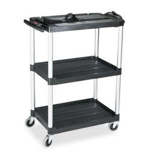 New   Media Master AV Cart, 2 Shelf, 18 3/4w x 32 3/4d x 42h, Black by 