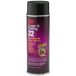 3M 22 Carpet and Padding Repositionable Spray Adhesive17 1/3 Ounce