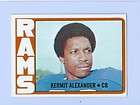 1972 Topps Football KERMIT ALEXANDER Rams #289 NM+ (a)