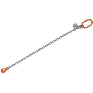   Single Leg with Oblong Mastelink & Grab Hook Alloy Chain Lifting Sling