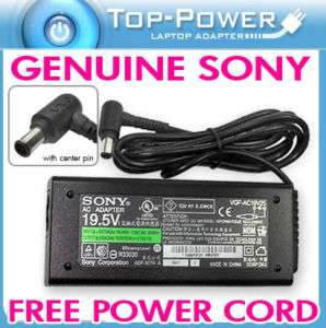 new Sony Vaio PCG 7183L PCG 7184L 7185L ac adapter oem  