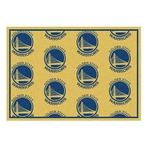  Golden State Warriors 54 x 78 Premium Pattern Rug 
