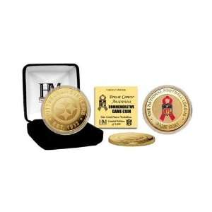  Pittsburgh Steelers BCA 24KT Gold Game Coin Sports 