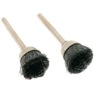   Steel Wire Cup Brushes Gunsmith Polish Rotary Tools