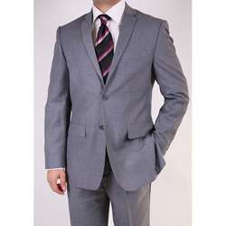 Ferrecci Mens Light Grey Slim Fit Suit  