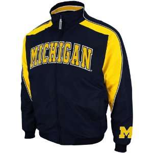  Michigan Wolverines Navy Blue Element Full Zip Jacket 