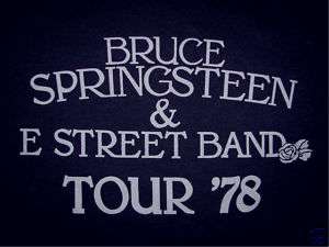 Bruce Springsteen E Street 1978 Tour Womens T Shirt  