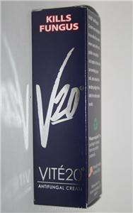 V20 Vite20 Vite 20 Anti Fungal Cream Kills Fungus .5 oz  