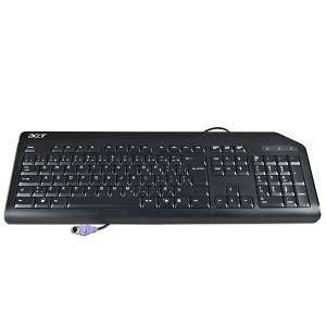  Acer 105 Key PS/2 French Canadian Keyboard (Black 
